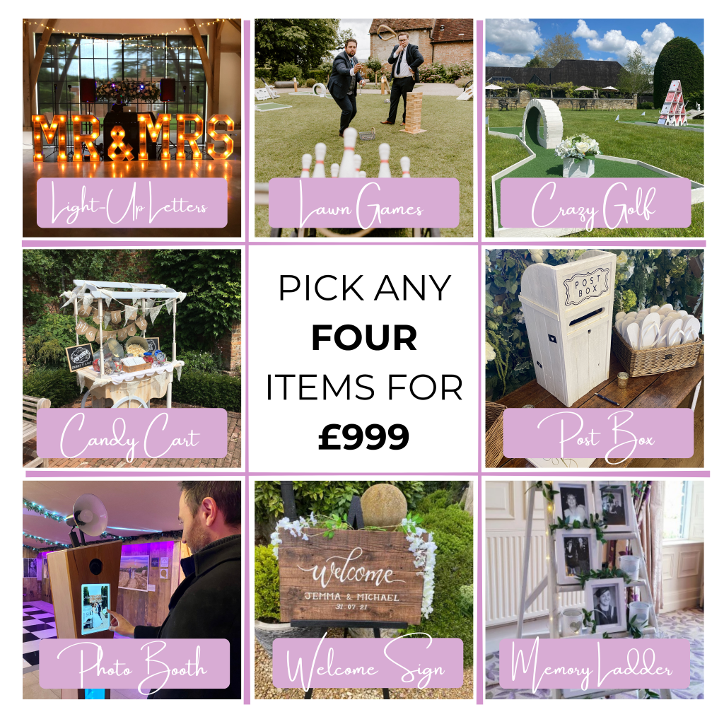 Pick N Mix Wedding Entertainment Package